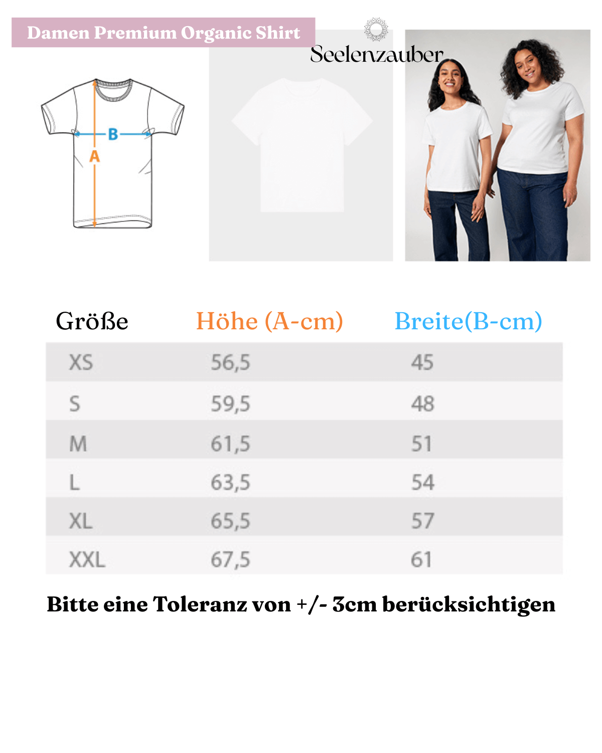 Soul Signs - Steinbock - Damen Premium Organic Shirt