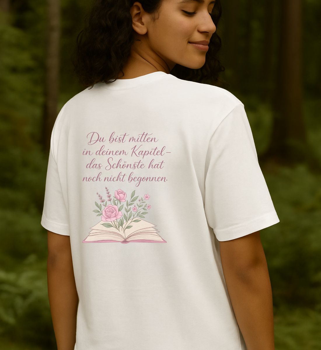 In deinem Kapitel (Rückenprint) - Premium Organic Oversized Shirt