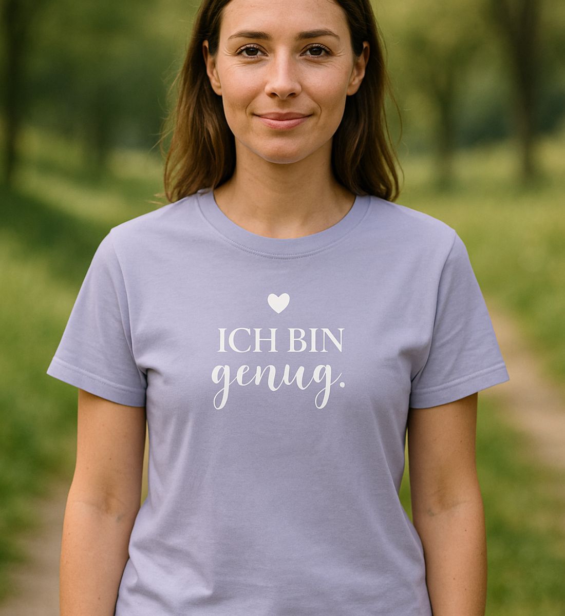 Ich bin genug - Damen Premium Organic Shirt