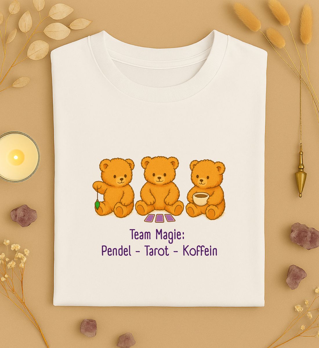 Team Magie - Damen Premium Organic Shirt