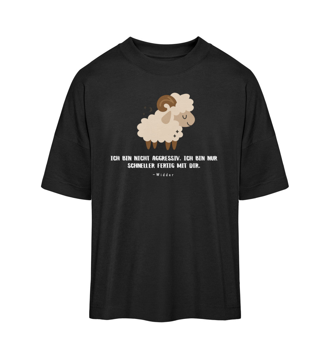 Soul Signs - Widder - Premium Organic Oversized Shirt
