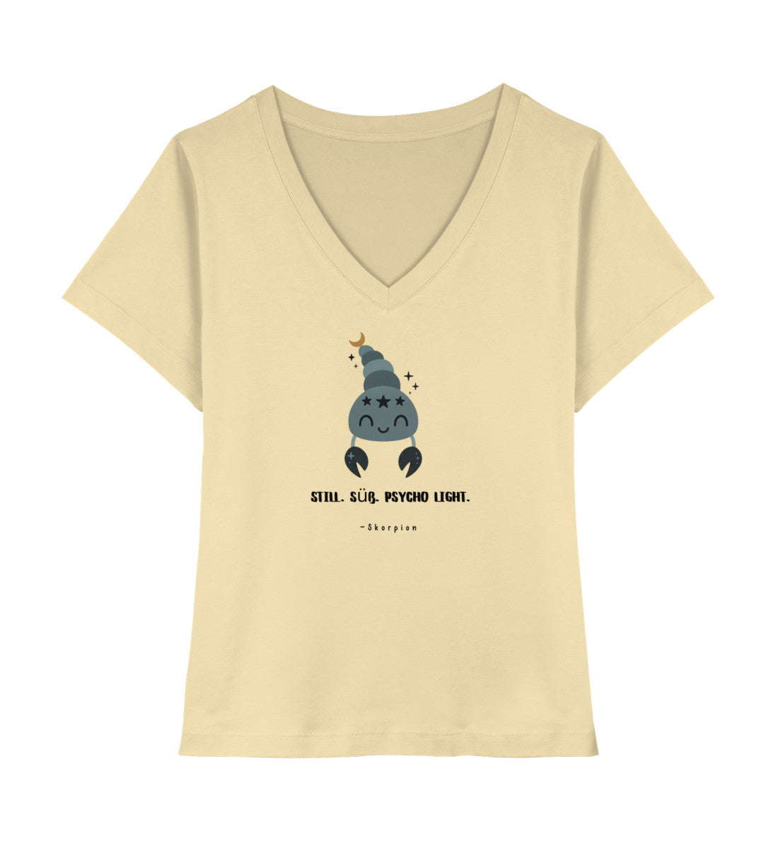 Soul Signs - Skorpion - Damen Premium Organic V-Neck Shirt