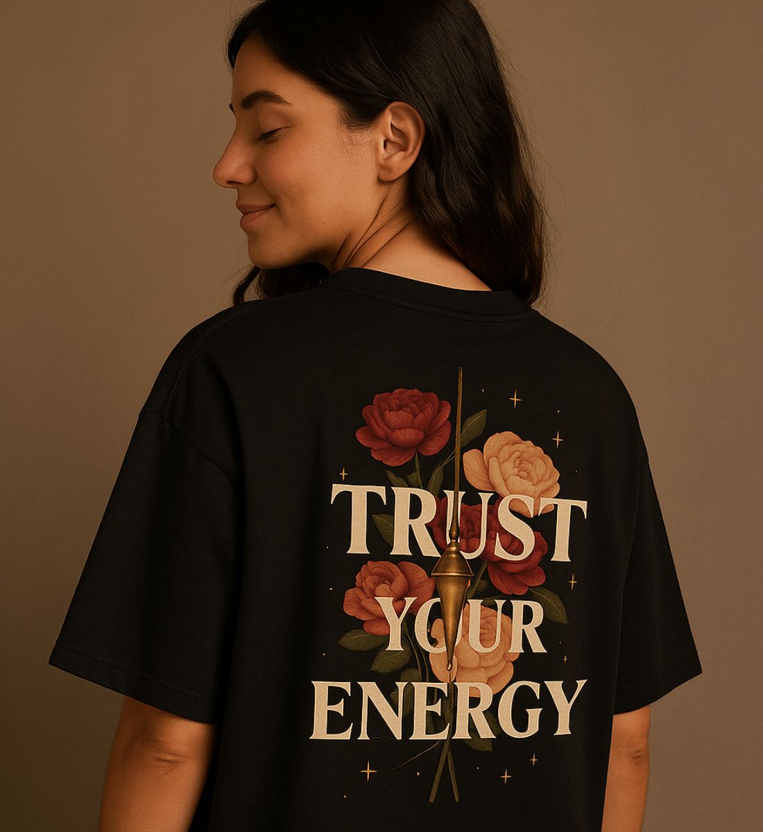 Trust your Energy  - Premium Organic Oversized Shirt